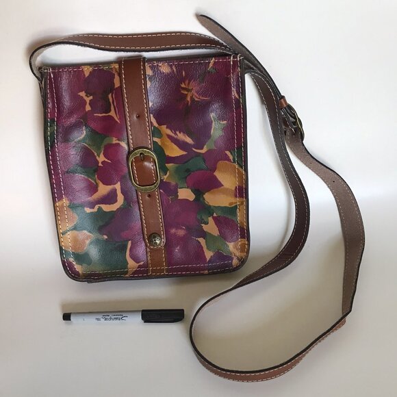 Patricia Nash "Venezia" Floral Leather Purse - Picture 1 of 3